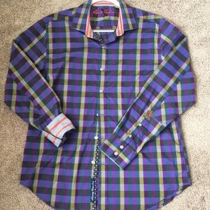 ROBERT GRAHAM like new men’s dress shirt
